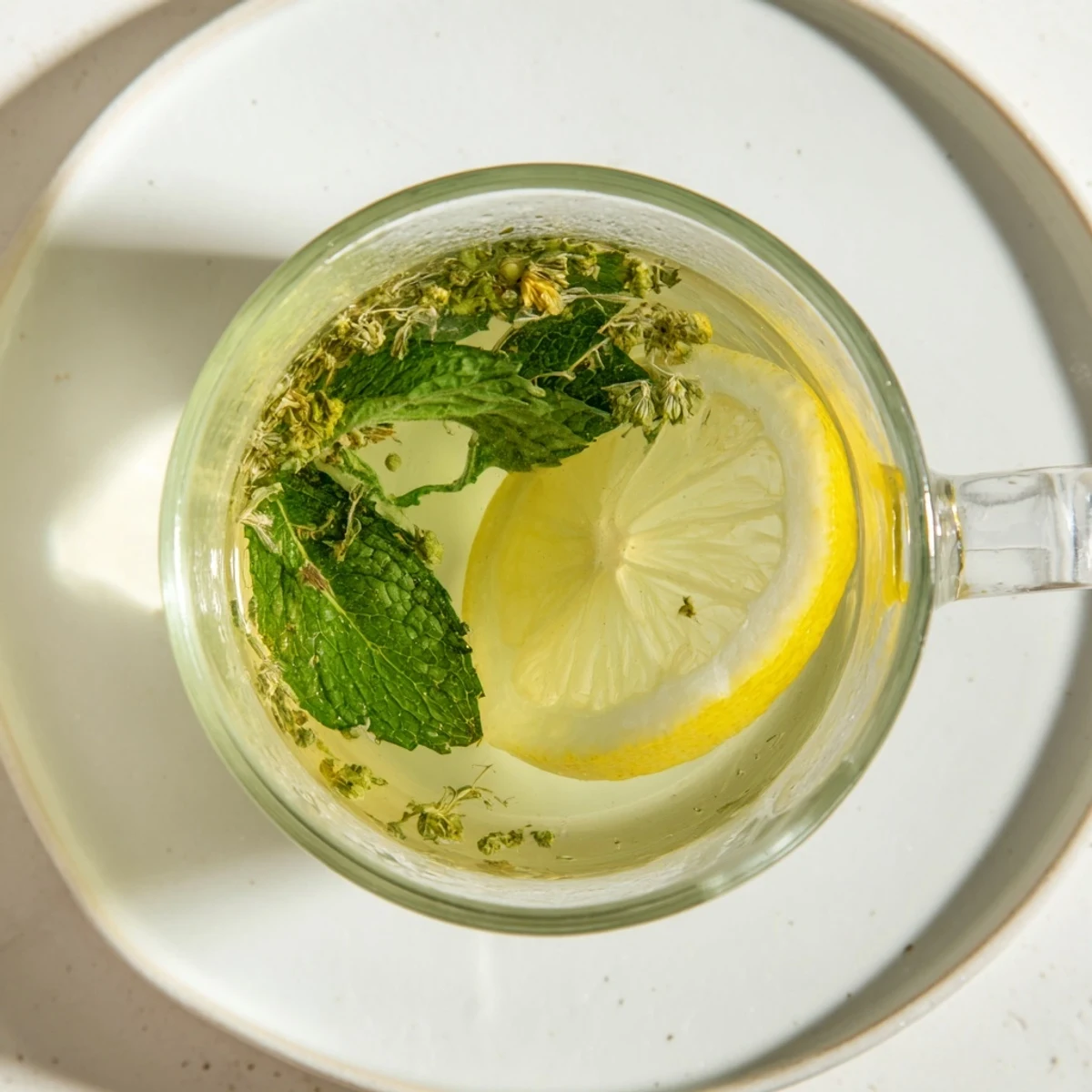 Refreshing Peppermint Leaf Infusion