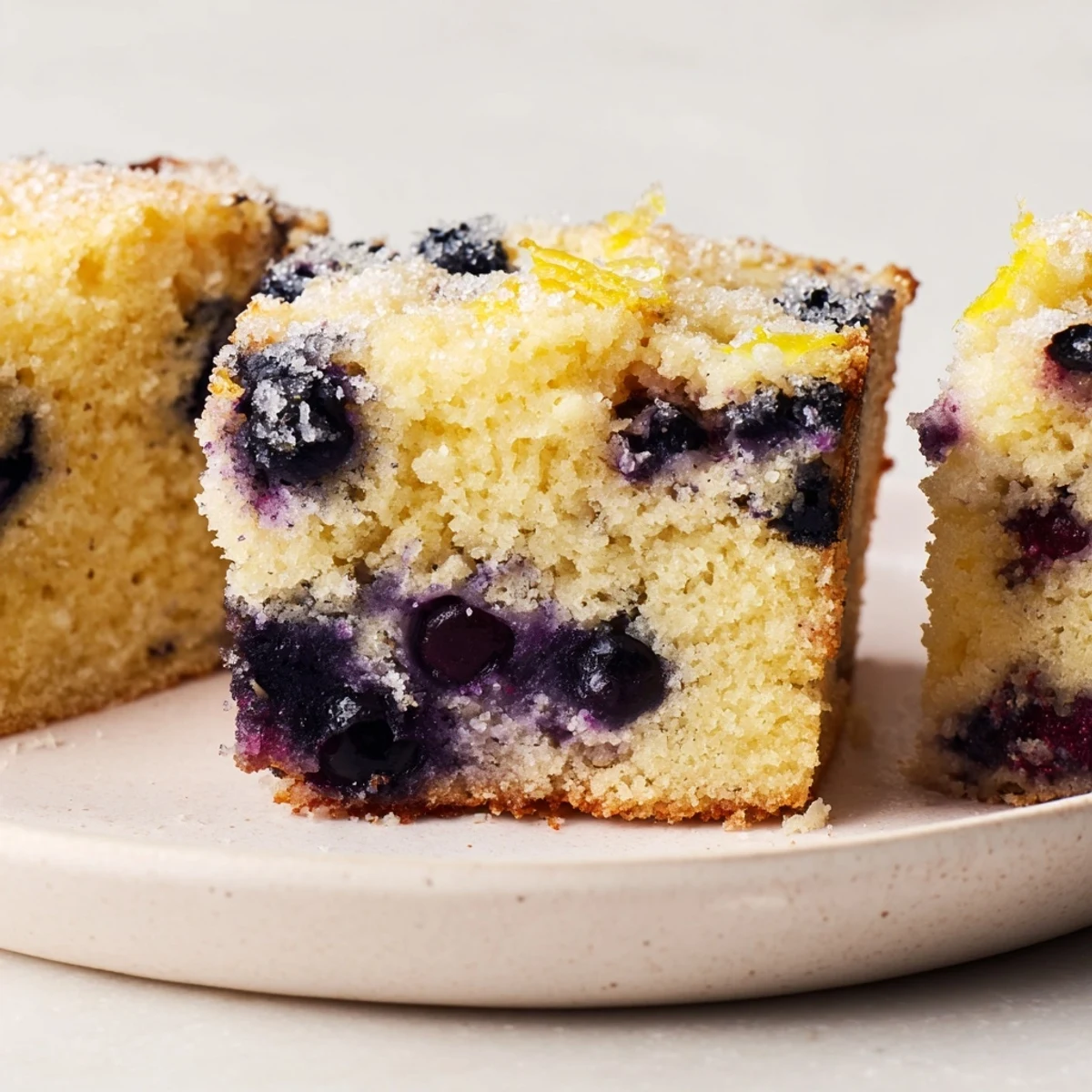 Lemon Blueberry Breakfast Cake