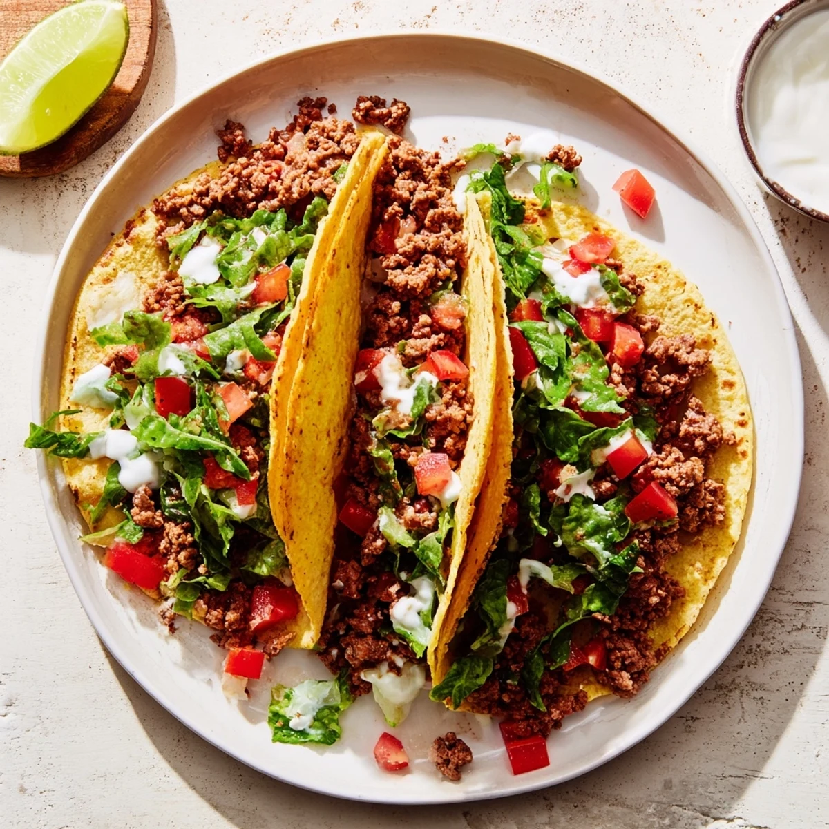 Sizzling beef tacos with fresh toppings, a flavorful, easy Mexican dinner for everyone to enjoy.