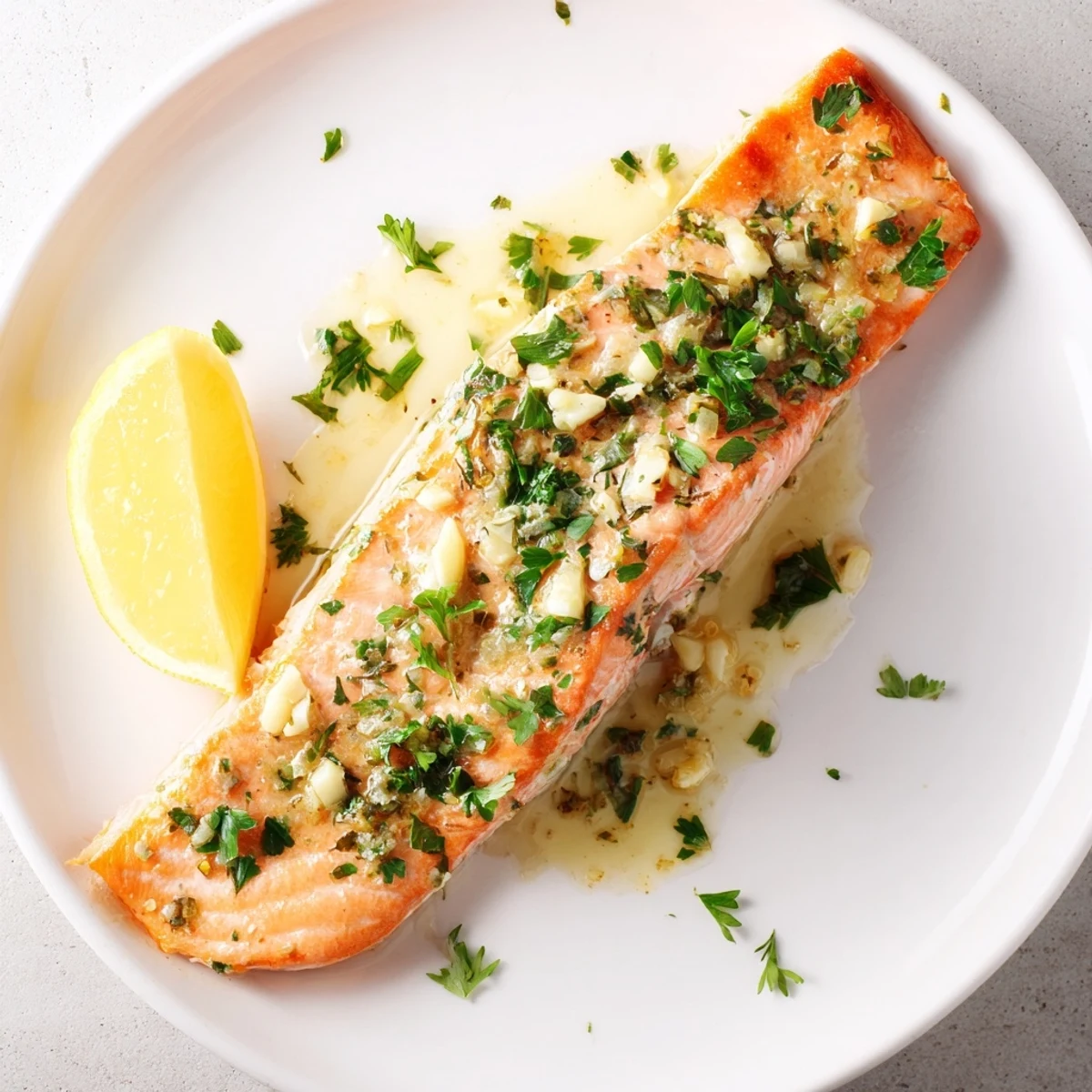 Garlic Salmon Butter Sauce