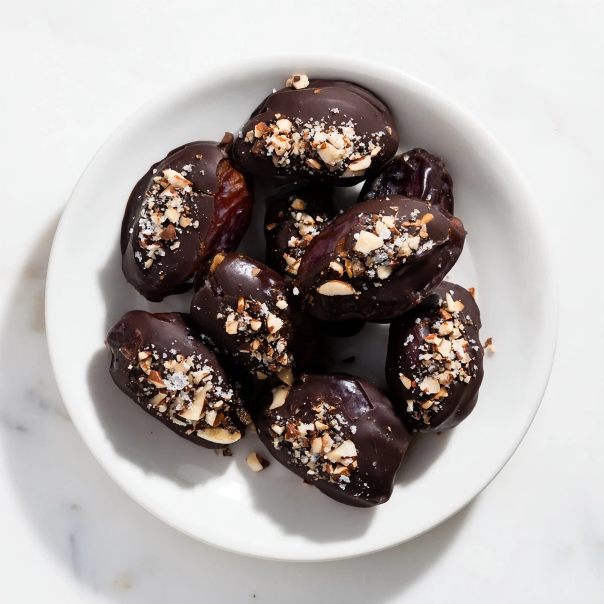 Chocolate Covered Dates Almond