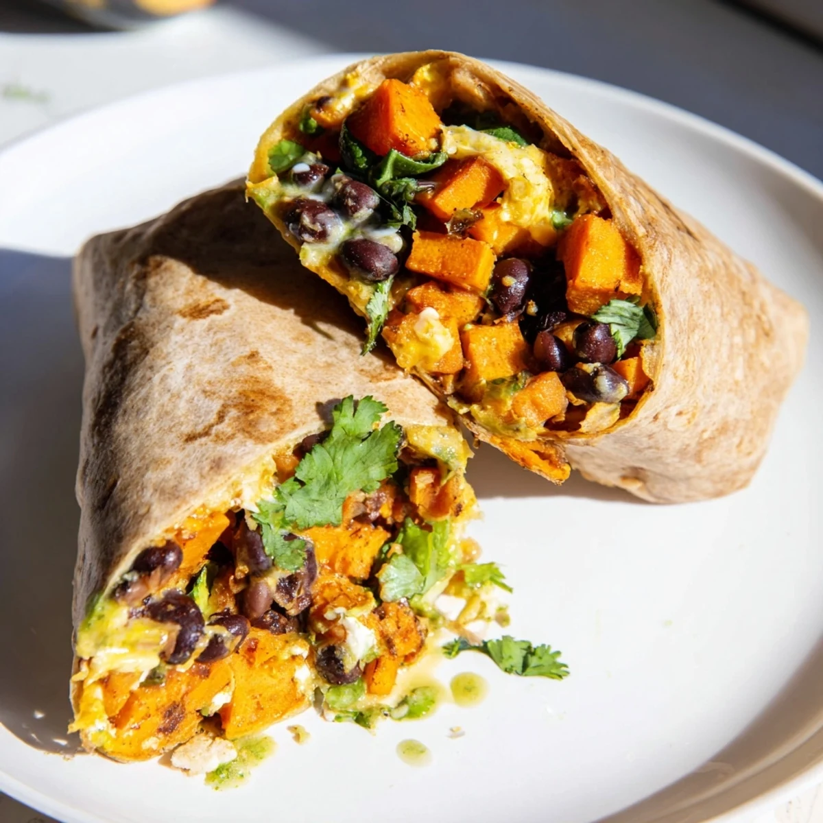 Roasted Sweet Potato Beans