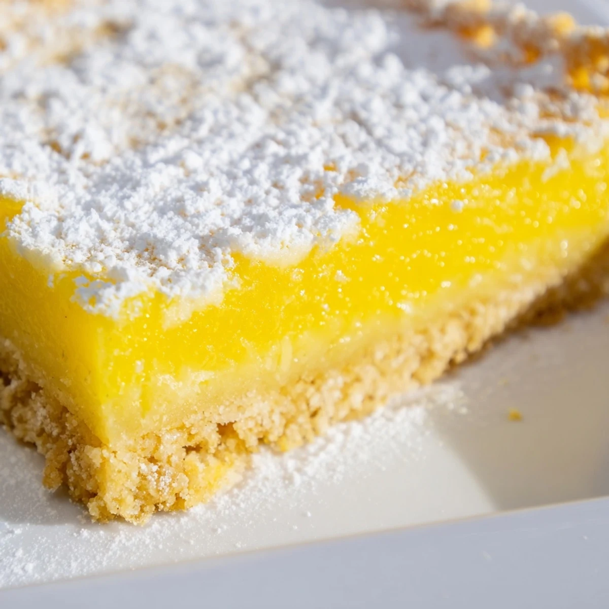 Bright Tangy Sweet Lemon Bars