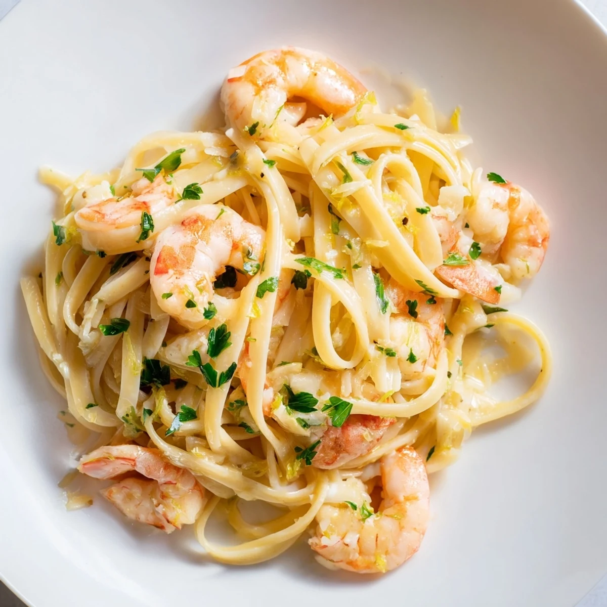 Fresh parsley and lemon wedges garnish this easy Italian-American main, perfect for a quick weeknight dinner.