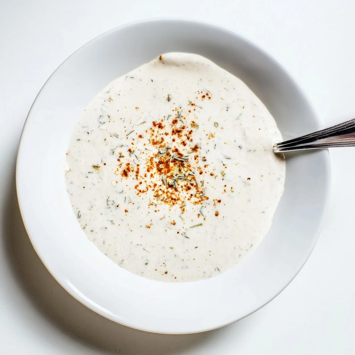 Creamy hot honey ranch crispy chicken tenders sauce served with golden fried chicken pieces.