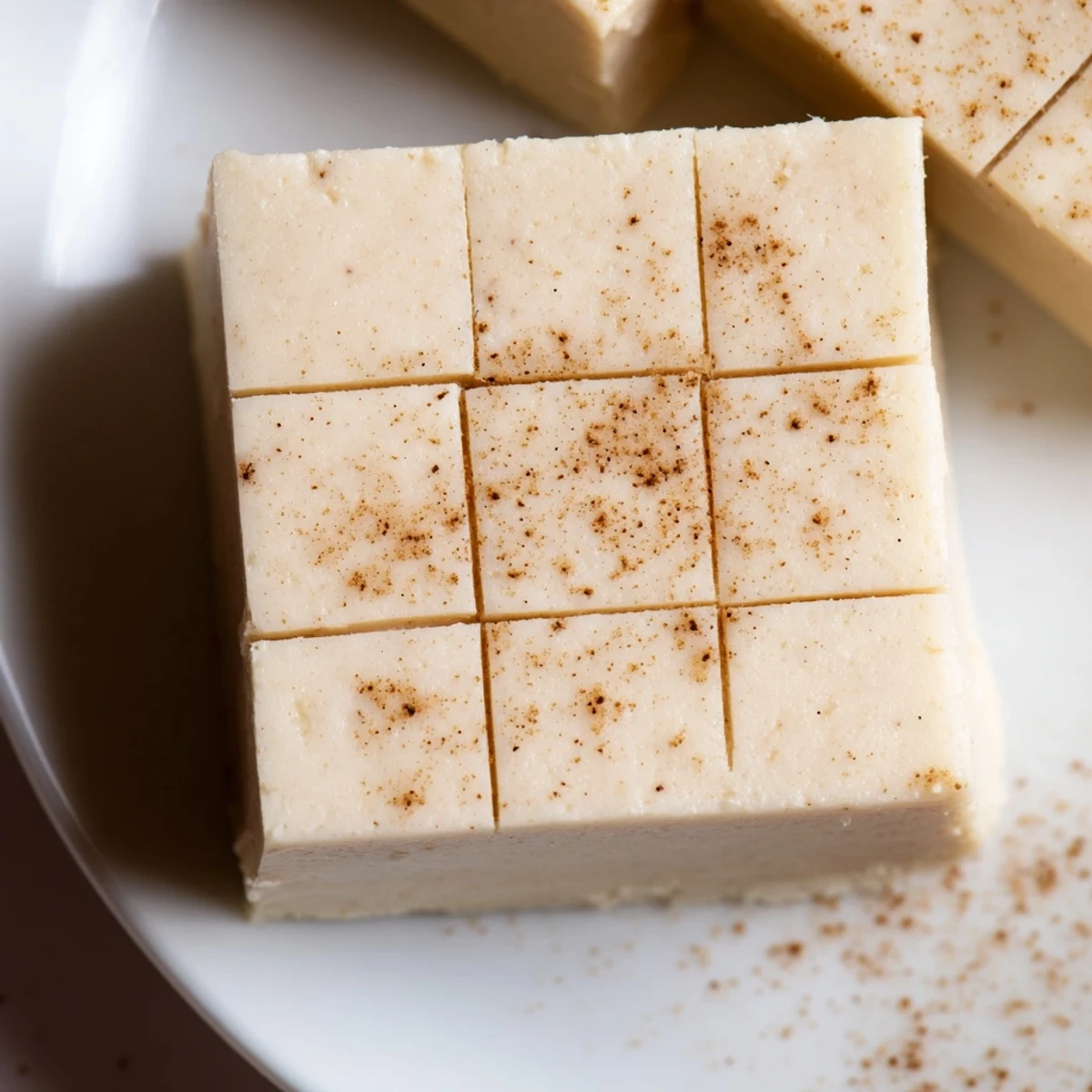 Eggnog Fudge