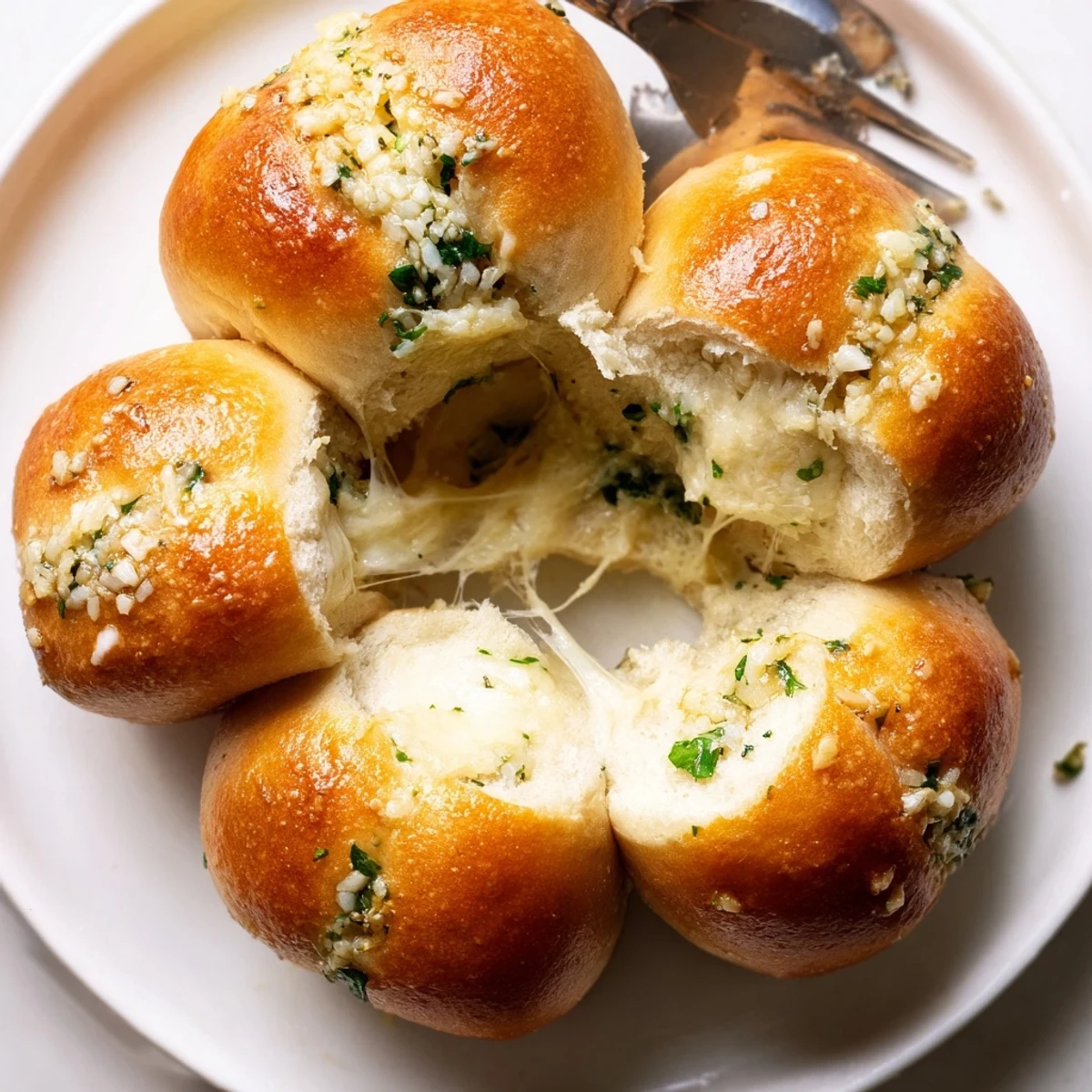 Buttery Cheese Garlic Rolls