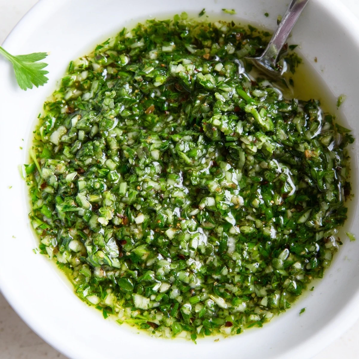 Zesty Cilantro Lime Fresh Dressing with garlic aroma drizzled on roasted vegetables