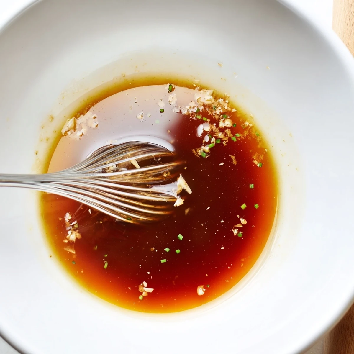 Classic Vinaigrette in a small jar, bright aroma, perfect salad topper