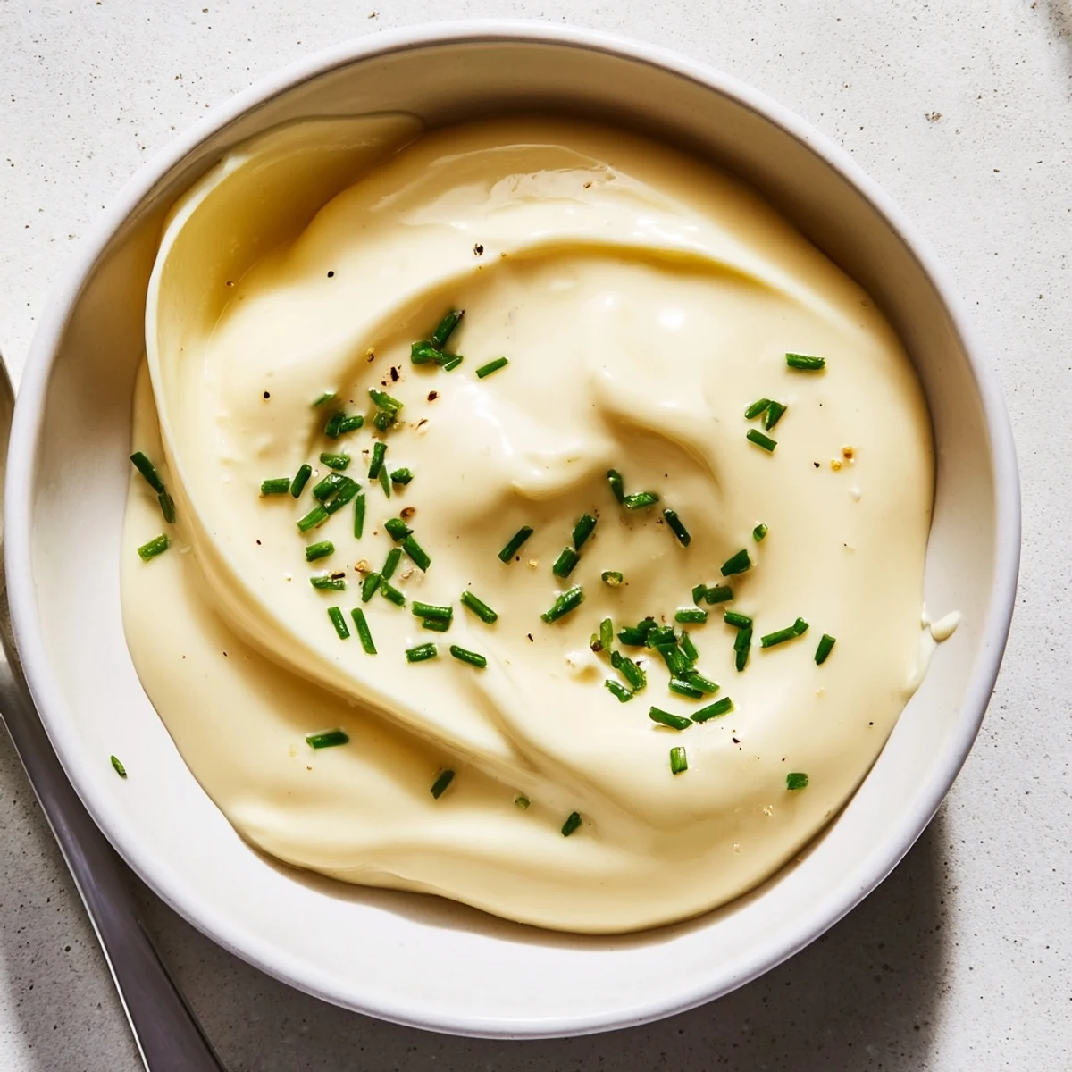 Jar of Creamy Tangy Sauce beside roasted vegetables, bright, zesty drizzle suggestion