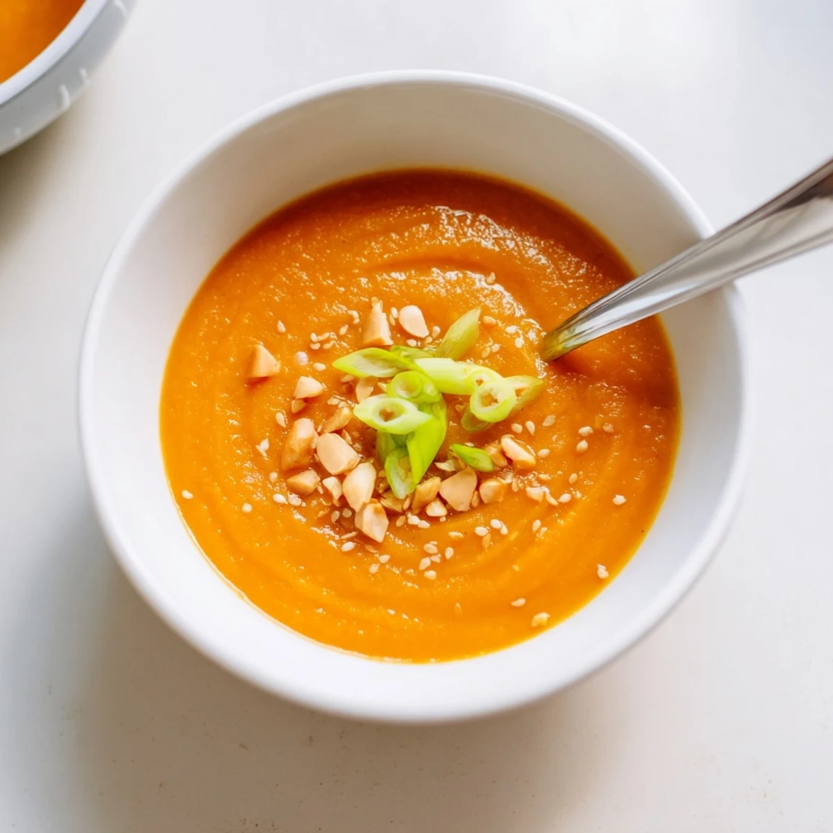 Warm Carrot Ginger Miso Soup Recipe steaming in bowl, zesty aroma  
