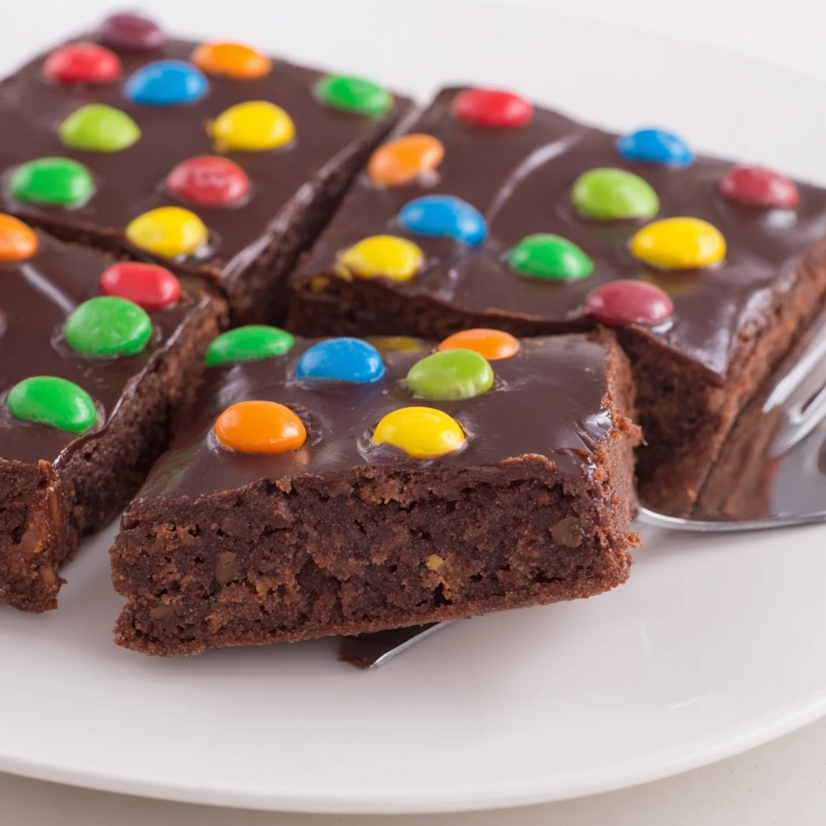 Warm Gourmet Cosmic Brownies Bars cooling on a rack, chocolate aroma rising