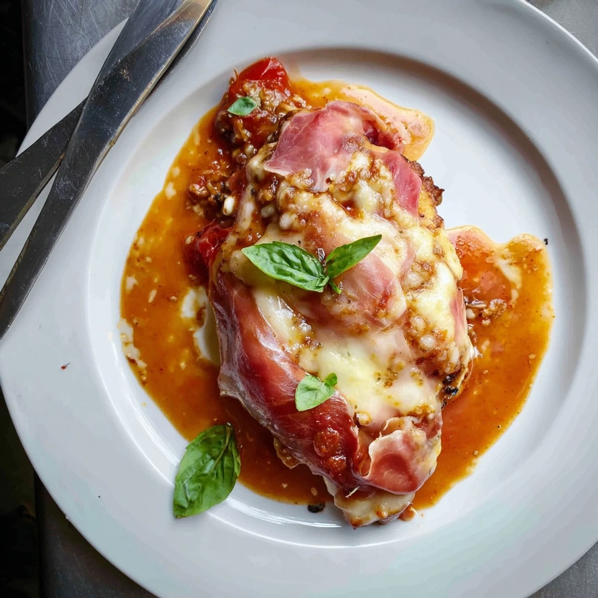 Chicken Valdostana with Fontina