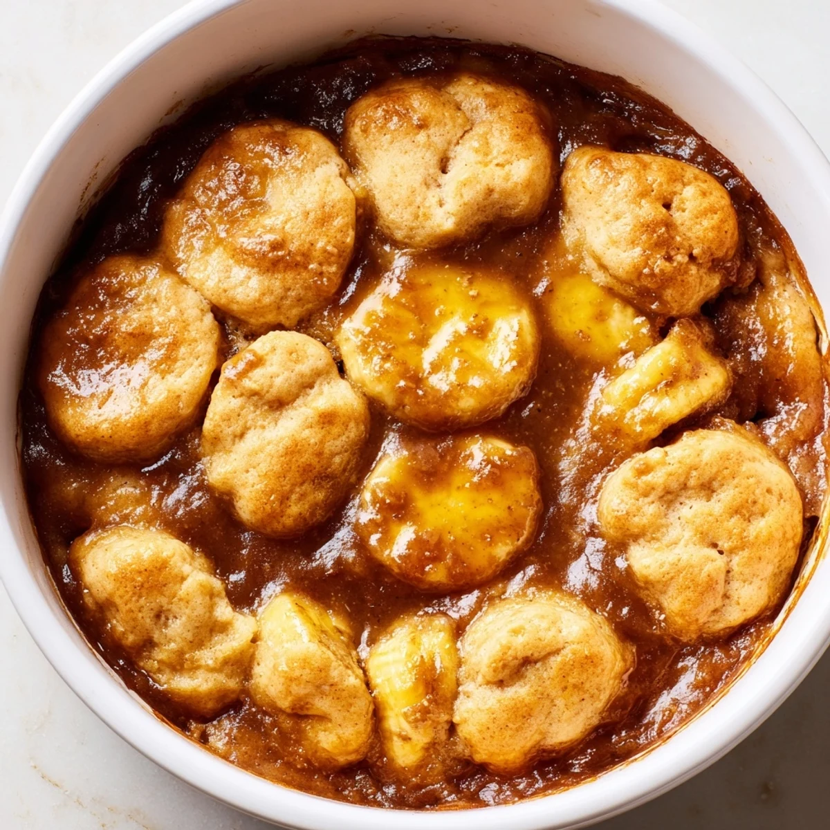 Southern Banana Cobbler