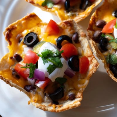 Cheesy Nacho Cups Game Day