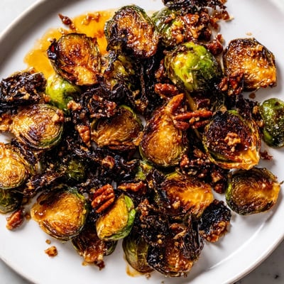 Honey Balsamic Brussels Sprouts